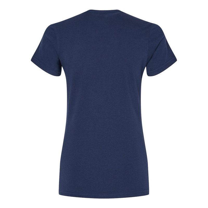 University of Dayton Flyers Arch Logo Women's Short Sleeve T Shirt - Navy