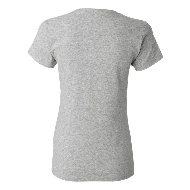 Bemidji State Beavers Primary Logo Women's T Shirt - Sport Grey