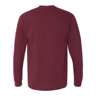 Central Michigan University Chippewas Basic Block Long Sleeve - Maroon