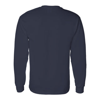 Jackson State Tigers Basic Block Long Sleeve T Shirt - Navy