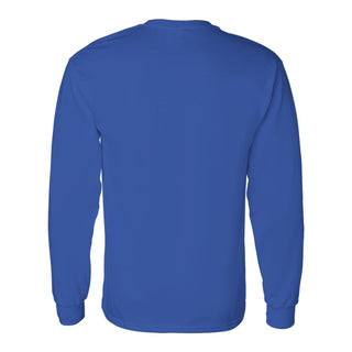 Indiana State University Sycamores Primary Logo Long Sleeve T Shirt - Royal