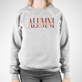 Iowa State Classic Alumni Crewneck - Sport Grey