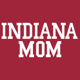 Indiana Mom Basic Block - Cardinal Red