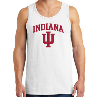 Indiana Hoosiers Arch Logo Tank Top - White