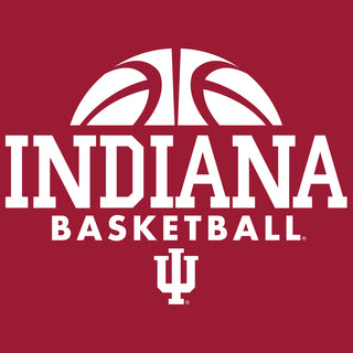 Indiana University Hoosiers Basketball Hype Short Sleeve T-Shirt - Cardinal Red