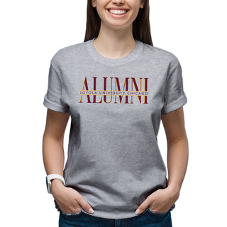 Loyola Chicago Classic Alumni T-Shirt - Sport Grey