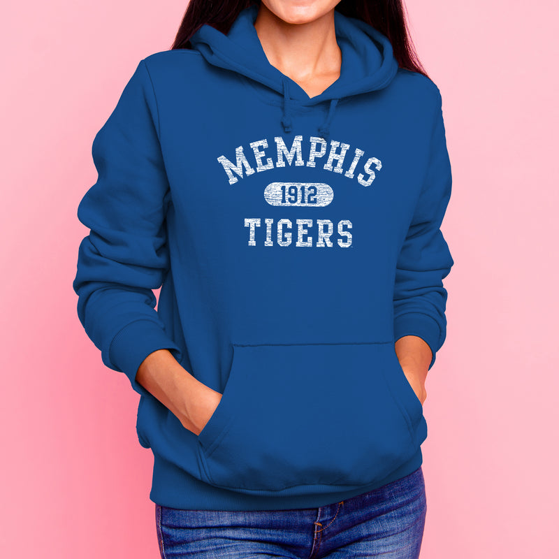 Memphis Tigers Athletic Arch Hoodie - Royal