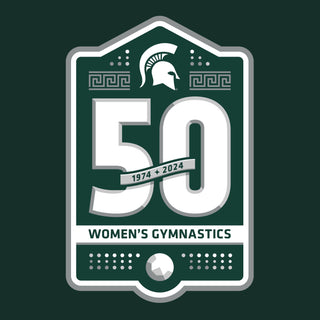 MSU Women's Gymnastics 50th Anniversary Hoodie - Forest