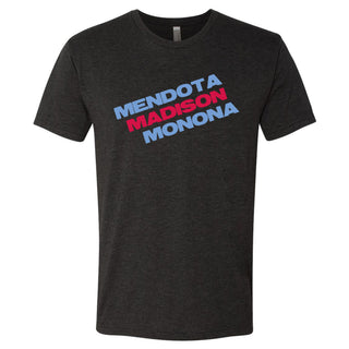 Mendota Madison Monona Tri-Blend T-shirt - Vintage Black