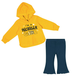 Colosseum Michigan Infant Girls I'm A Michigan Girl Set