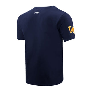 Pro Standard Michigan Classic Stacked Logo Tee - Navy