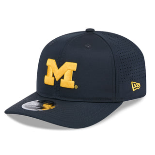 New Era Michigan Wolverines 9SEVENTY Stretch-Snap Performance Hat - Navy