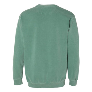 Minneapolis Baseball Script Compact Comfort Colors Crewneck - Light Green