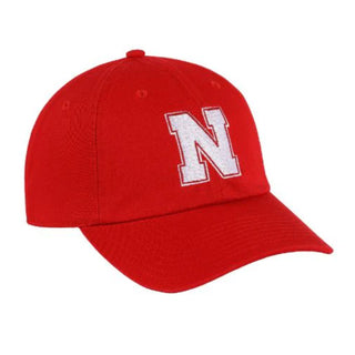 Nebraska Ahead Largo Unstructured Hat - Red