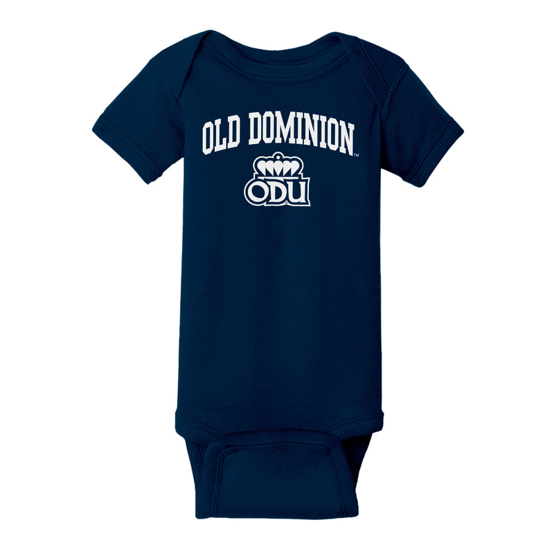 Old Dominion University Monarchs Arch Logo Creeper - Navy