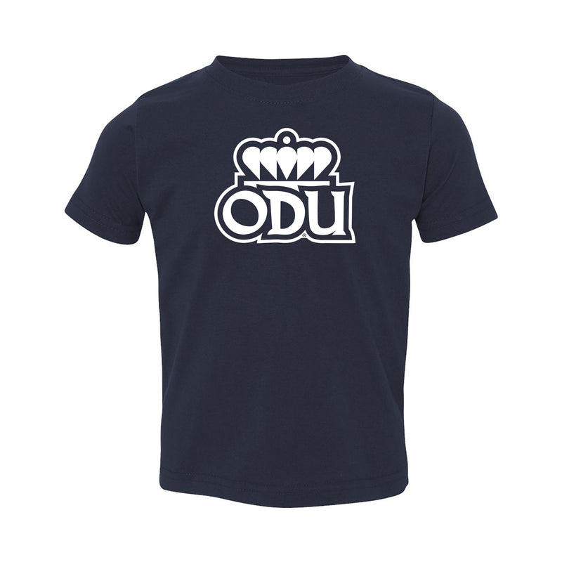Old Dominion University Monarchs Primary Logo Toddler Short Sleeve T Shirt - Navy