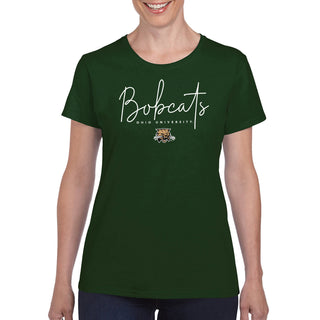 Ohio University Thin Script Women's T-Shirt - Forest