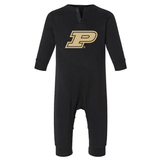 Purdue Motion P Infant Fleece One-Piece - Black