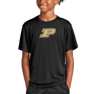 Purdue Novamentum Youth Performance T-Shirt - Black