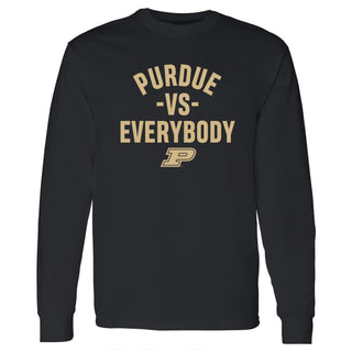 Purdue Vs Everybody Long Sleeve - Black