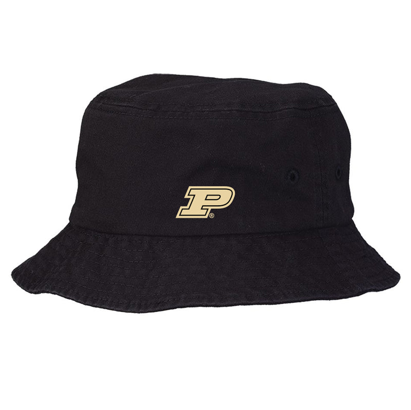 Purdue Motion P Bucket Hat - Black