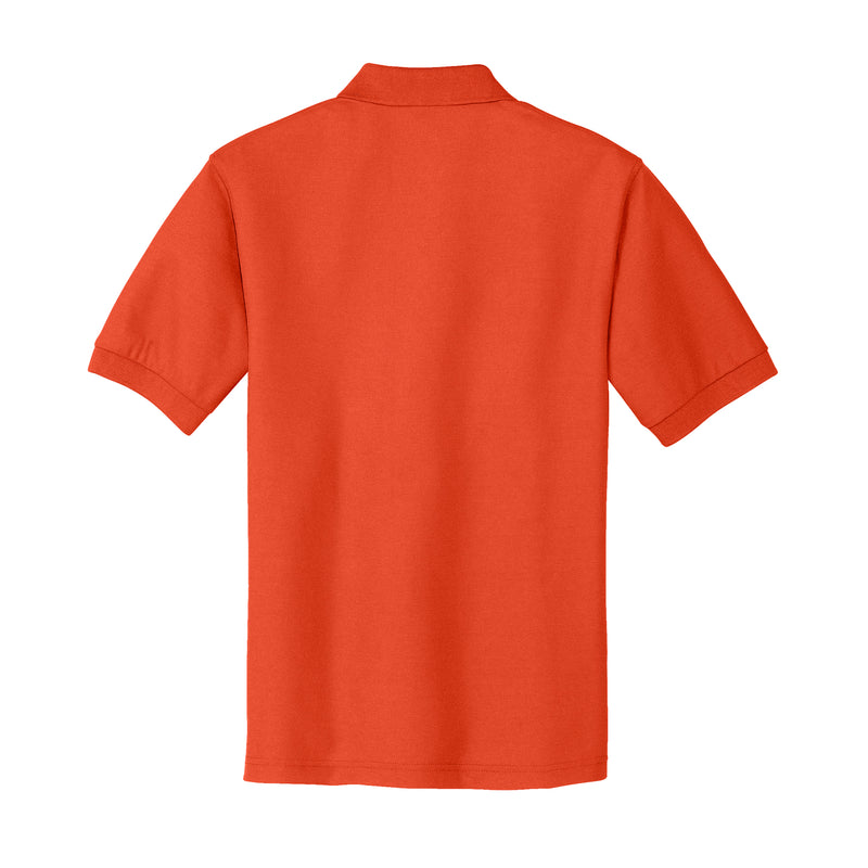 BGSU Primary Logo Silk Touch Polo - Orange