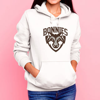 St. Bonaventure Bonnies Primary Logo Hoodie - White