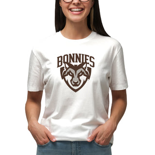 St. Bonaventure Bonnies Primary Logo T Shirt - White