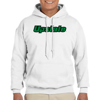 University of South Carolina Upstate Spartans Basic Block Hoodie - White