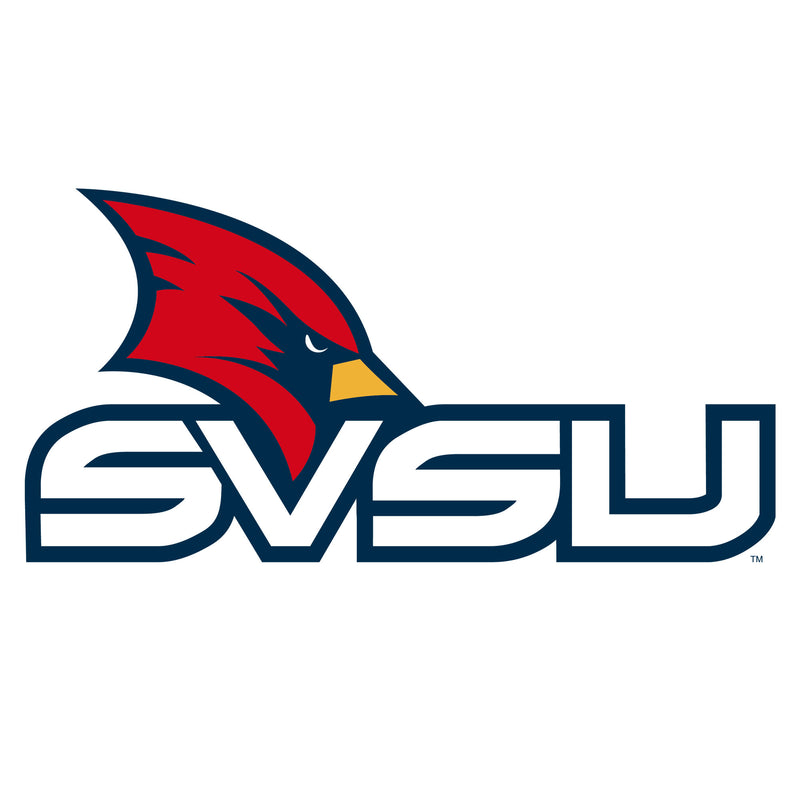 Saginaw Valley State SVSU Cardinals Primary Logo Youth T Shirt - White