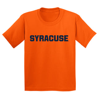 Syracuse Oranges Basic Block Youth T-Shirt - Orange