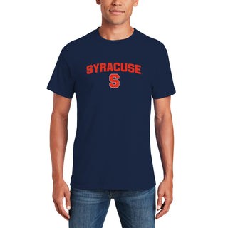 Syracuse Oranges Arch Logo T-Shirt - Navy