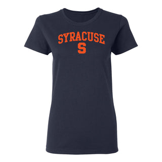 Syracuse Oranges Arch Logo Women's T-Shirt - Navy