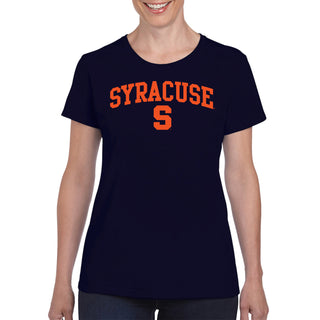 Syracuse Oranges Arch Logo Women's T-Shirt - Navy