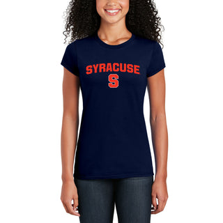 Syracuse Oranges Arch Logo Women's T-Shirt - Navy