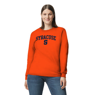 Syracuse Oranges Arch Logo Long Sleeve - Orange