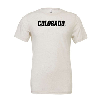 Colorado Basic Block Triblend T-Shirt - Oatmeal