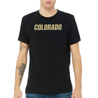 Colorado Basic Block Triblend T-Shirt - Solid Black