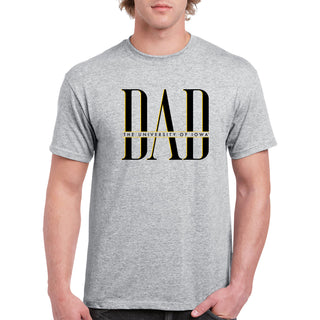 Iowa Classic Dad T-Shirt - Sport Grey