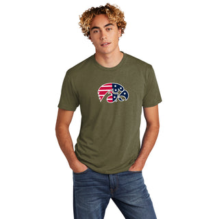 Iowa Patriotic Tigerhawk NLA Triblend T-Shirt - Vintage Military