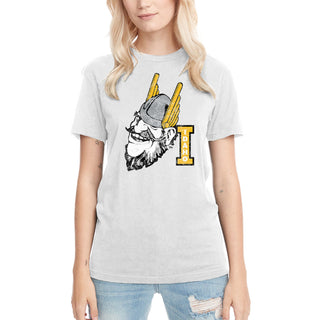 Idaho Vandals Vintage Joe Vandal Triblend T Shirt - Heather White