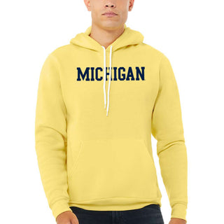 UGP Block Michigan Sponge Fleece Hoodie - Yellow