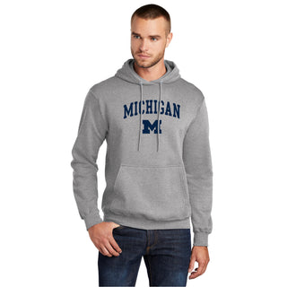 Michigan Arch Logo Tall Hoodie