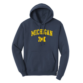 Michigan Arch Logo Tall Hoodie