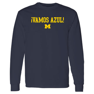 Michigan Vamos Azul Long Sleeve - Navy