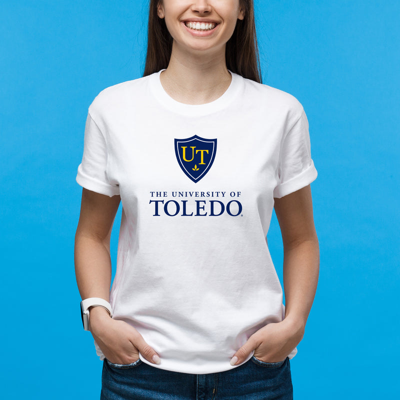 University of Toledo Rockets 1872 Short Sleeve T-Shirt - White