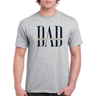 Michigan Classic Dad T-Shirt - Sport Grey