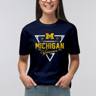 Michigan Arrow Dynamic T-Shirt - Navy