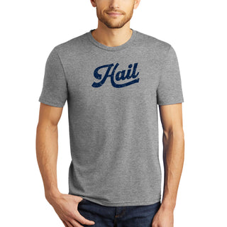 Hail Script Perfect Triblend T-Shirt - Grey Frost