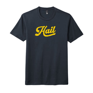 Hail Script AA Triblend T-Shirt - Tri-Indigo